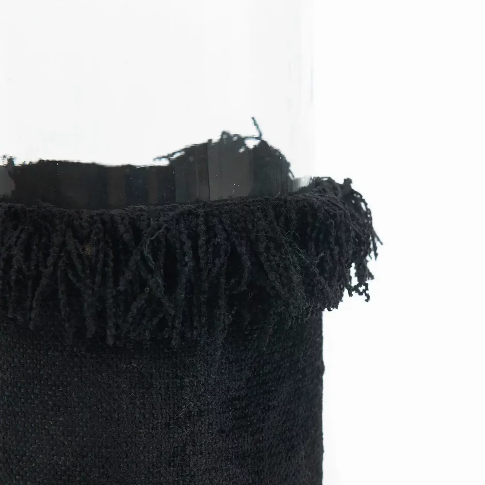 Candlesticks and candle holders - The Oh My Gee Candle Holder - Black Velvet - XXL - BAZAR BIZAR LIVING