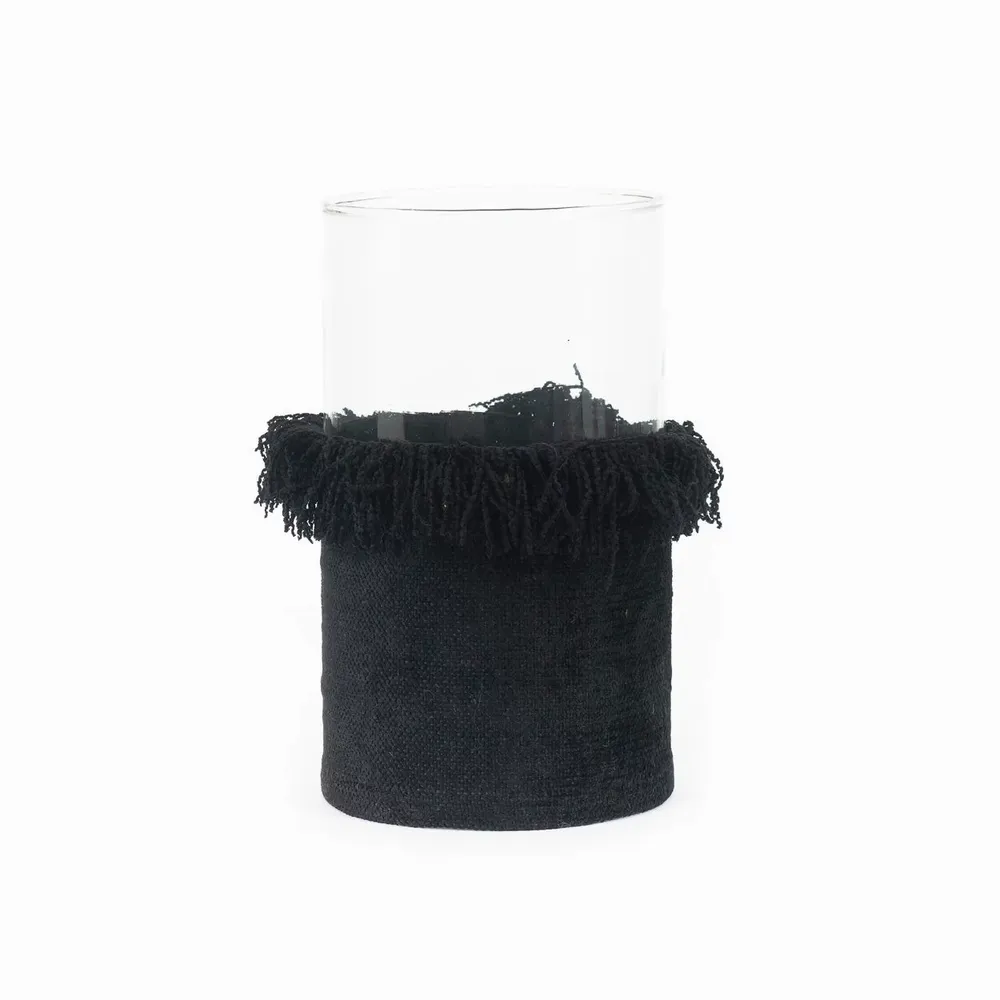 Candlesticks and candle holders - The Oh My Gee Candle Holder - Black Velvet - XXL - BAZAR BIZAR LIVING