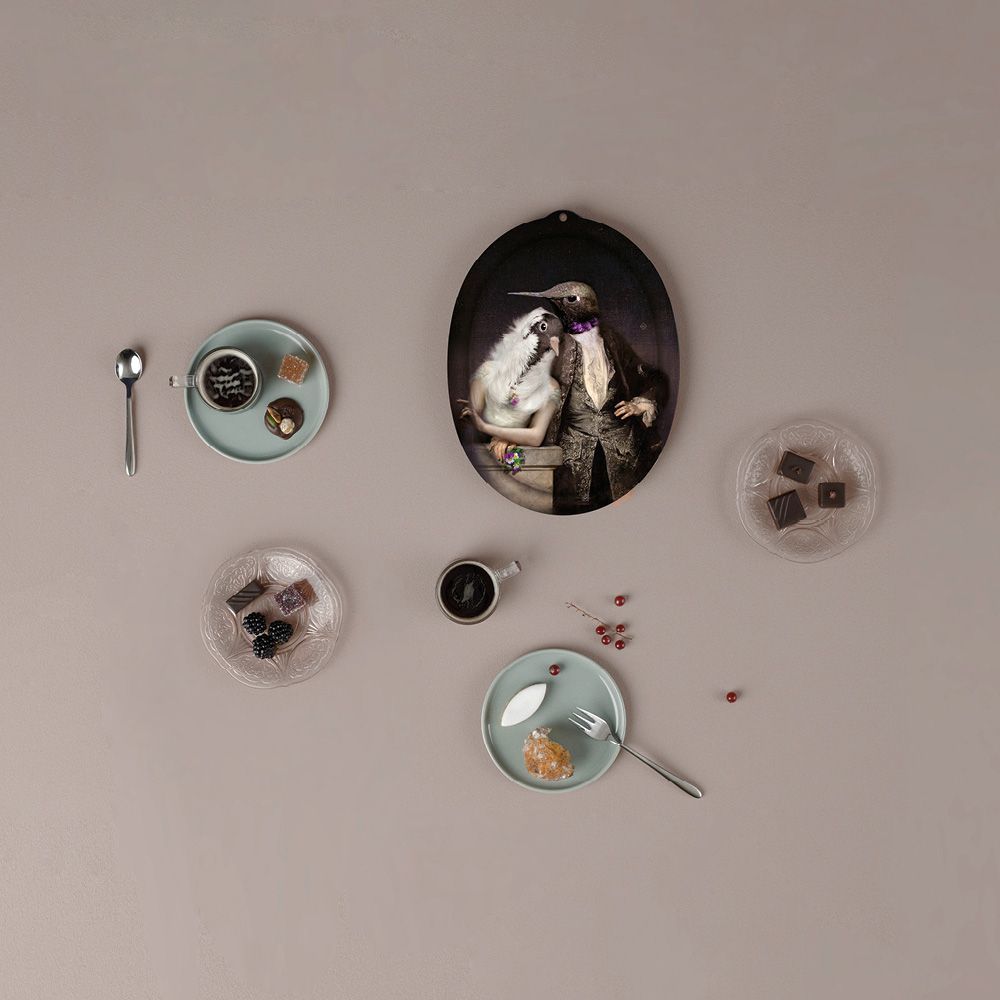 Objets de décoration - LOVEBIRDS - Plateau Mural - IBRIDE