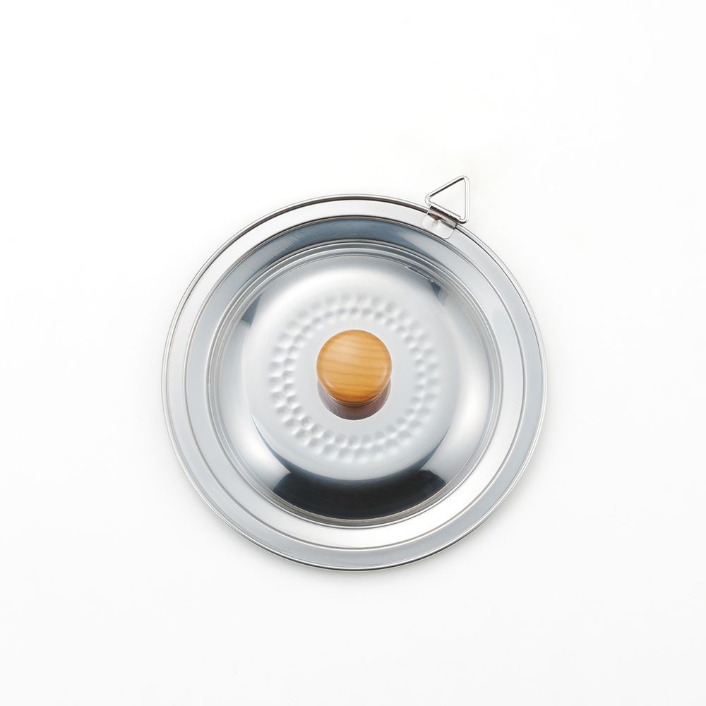 Casseroles - Couvercle pour casseroles de 14-16 cm, en acier inoxydable - collection Yukihira / YOSHIKAWA - ABINGPLUS