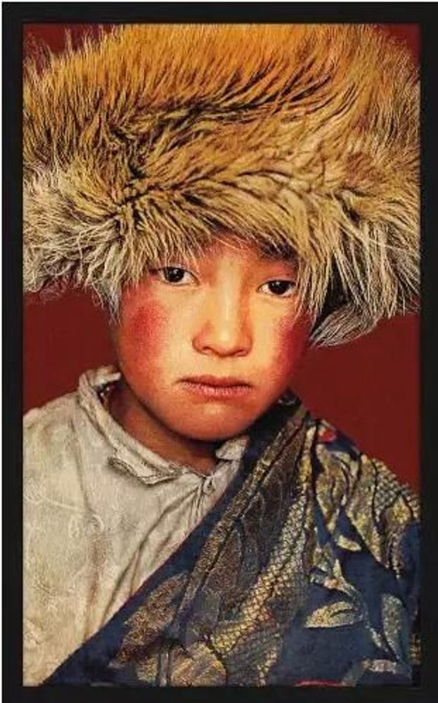 Other wall decoration - Tibetan Boy - Gobelin - MONDILAB