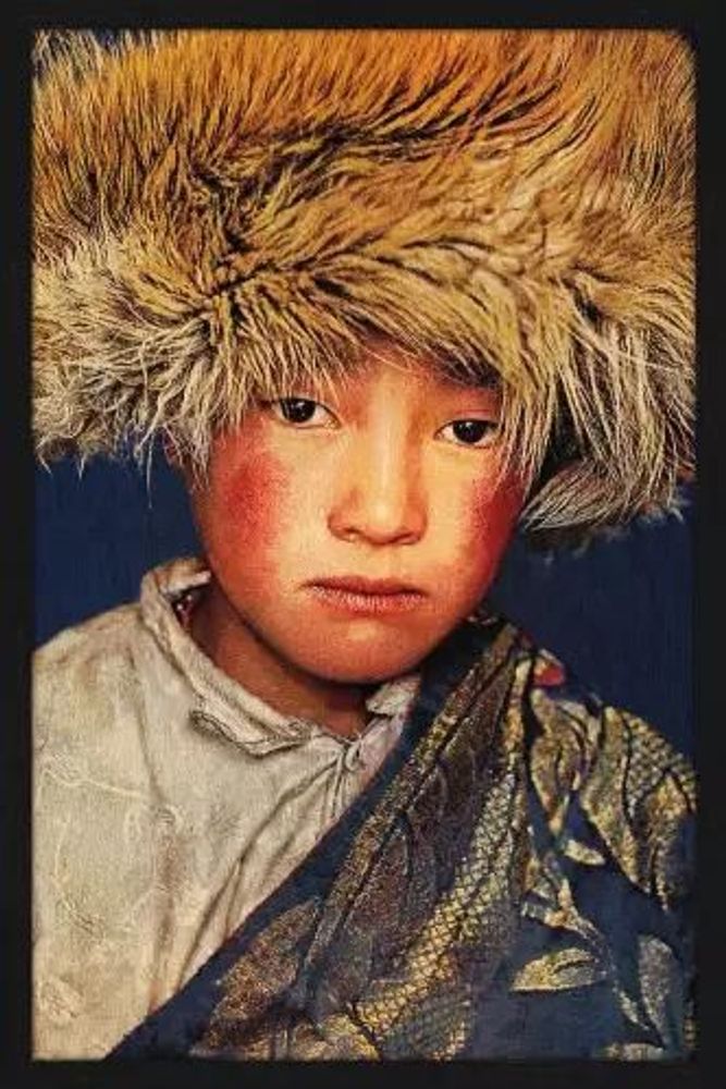 Other wall decoration - Tibetan Boy - Gobelin - MONDILAB