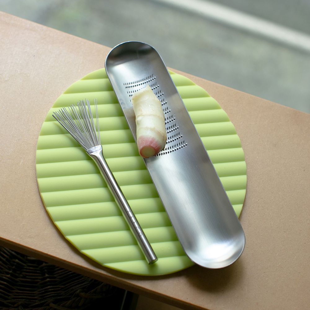 Ustensiles de cuisine - Râpe Oros Grater M en acier inoxydable - collection EAtoCO / YOSHIKAWA - ABINGPLUS