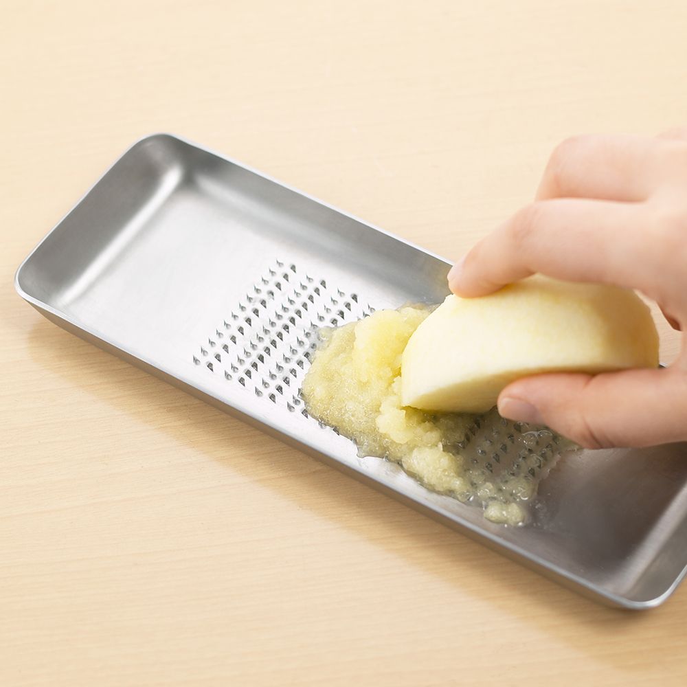 Ustensiles de cuisine - Râpe Oros Grater L en acier inoxydable - collection EAtoCO / YOSHIKAWA - ABINGPLUS
