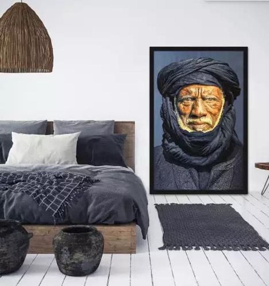 Autres décorations murales - Tuarag Man - Gobelin - MONDILAB