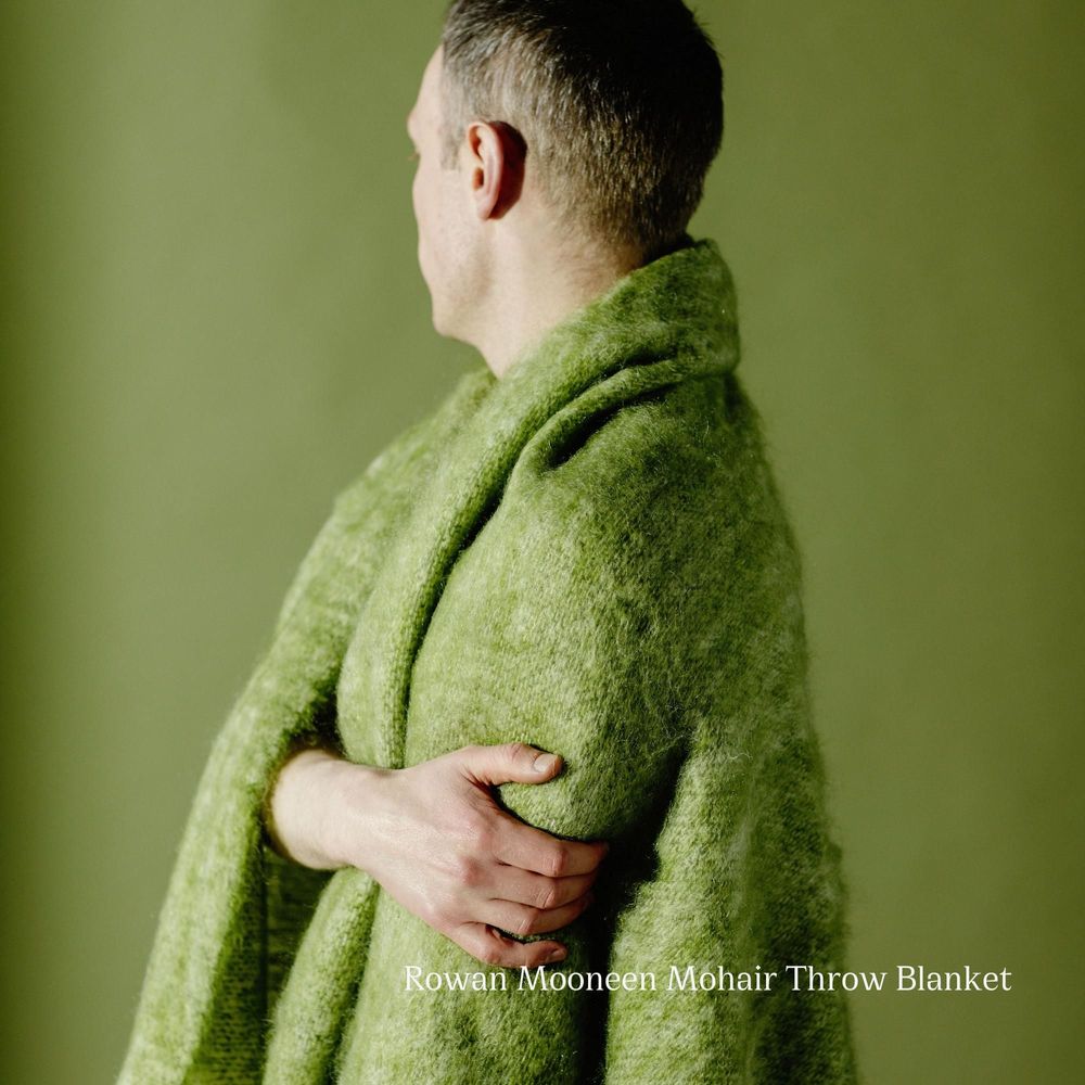 Decorative objects - Mooneen Mohair Throw Blanket - CUSHENDALE