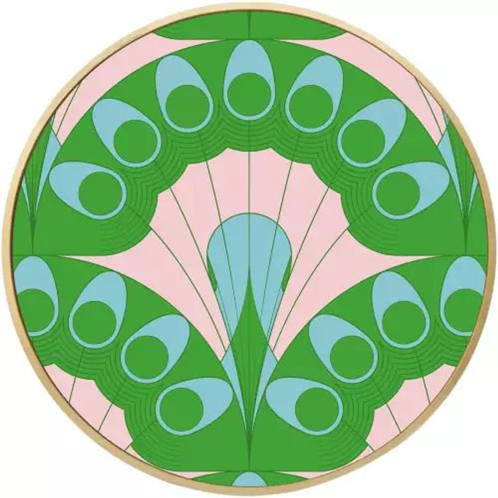 Autres décorations murales - Velvet Decopanels Rond Roje - MONDILAB