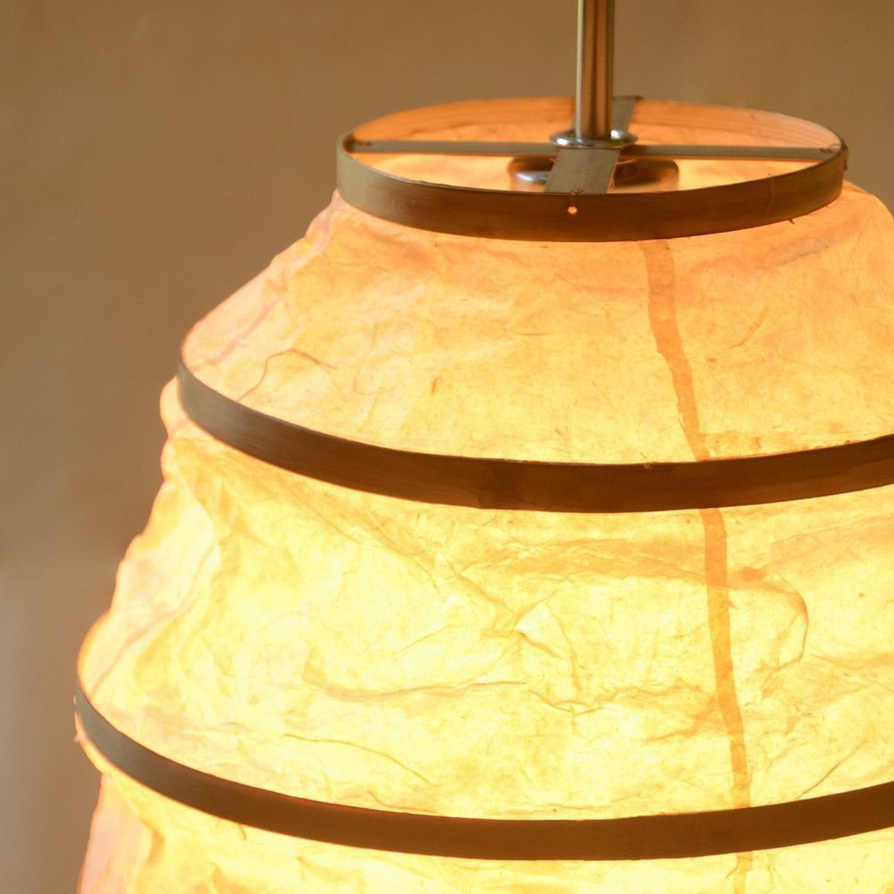Hanging lights - Zen Washable Paper Lamps (Collapsible Small) - INDIGENOUS