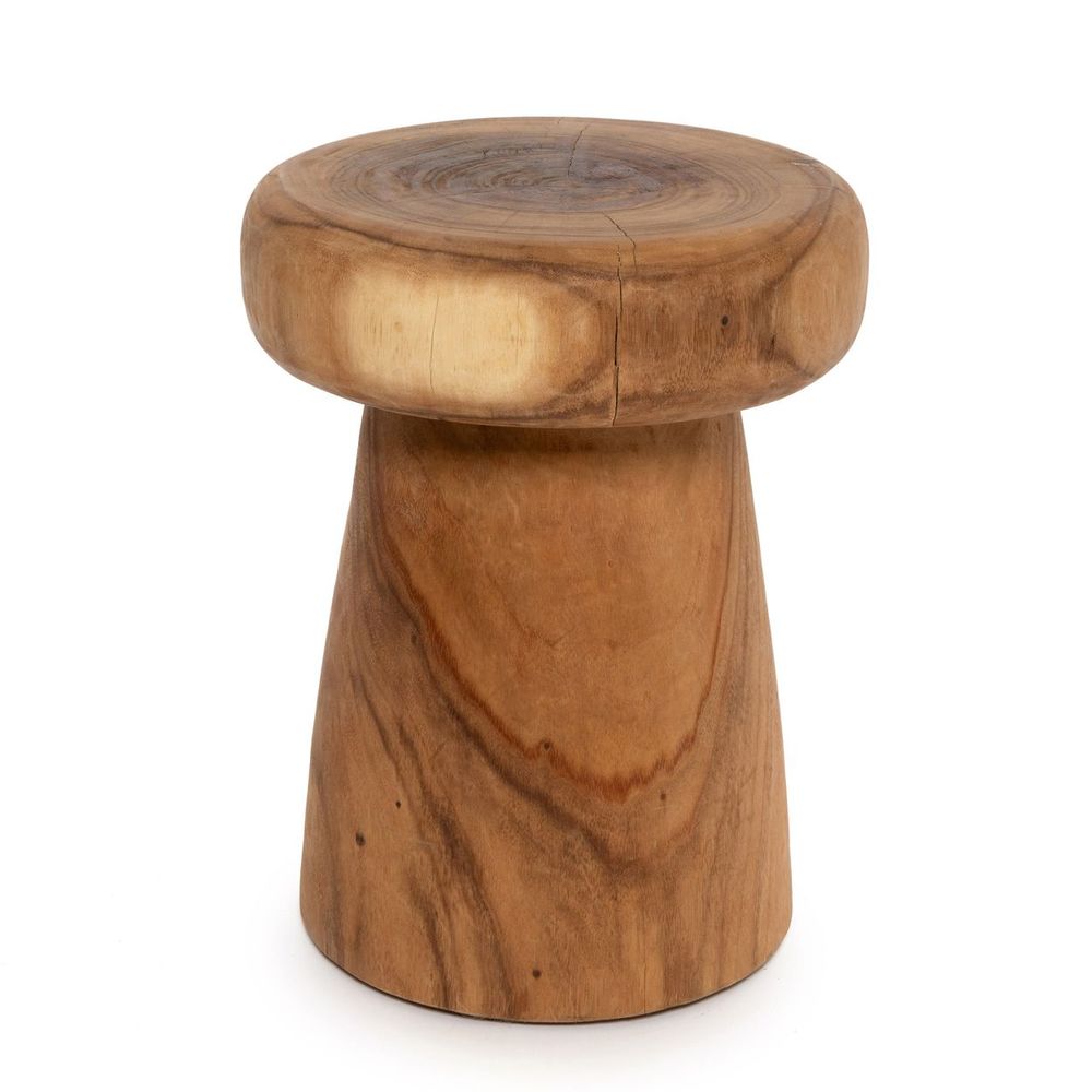 Stools - The Mushroom Stool - Natural - BAZAR BIZAR LIVING