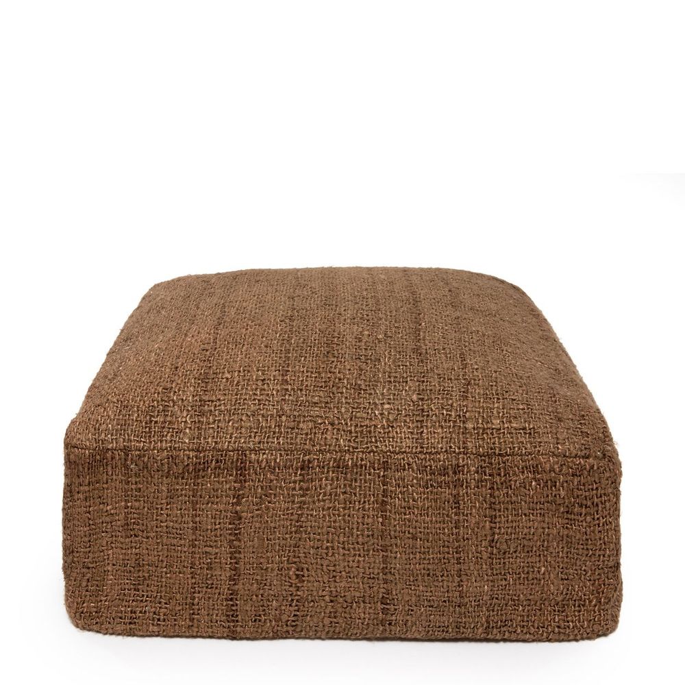 Ottomans - The Oh My Gee Pouffe - Brown - BAZAR BIZAR LIVING