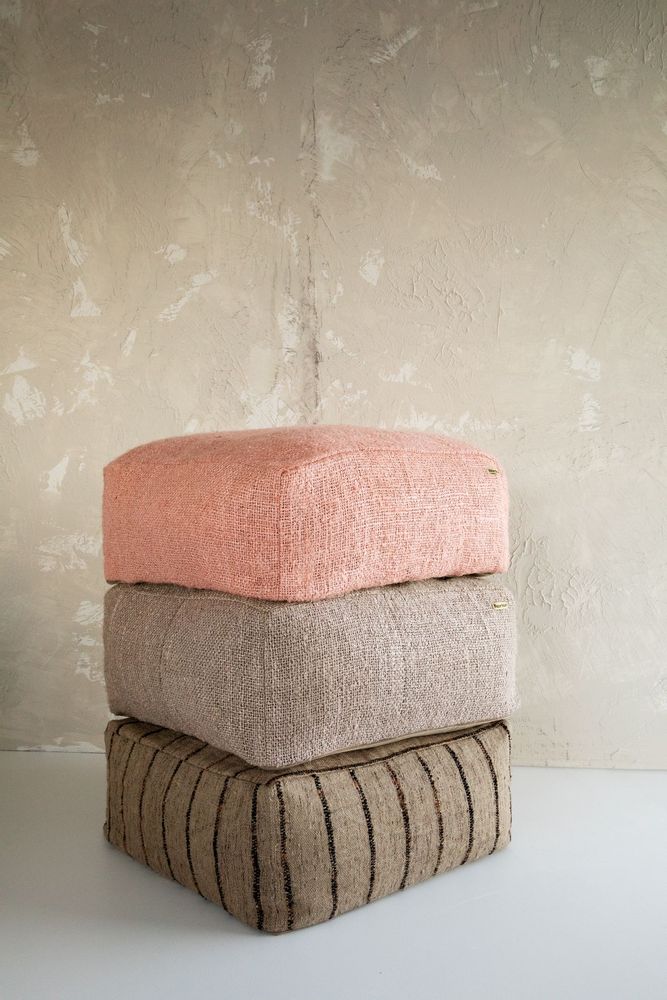 Poufs - Le Pouf Oh My Gee - Rose Saumon - BAZAR BIZAR LIVING