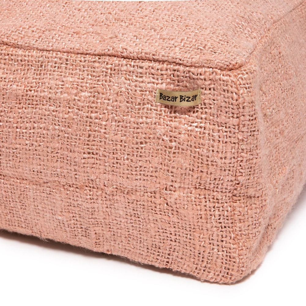 Poufs - Le Pouf Oh My Gee - Rose Saumon - BAZAR BIZAR LIVING