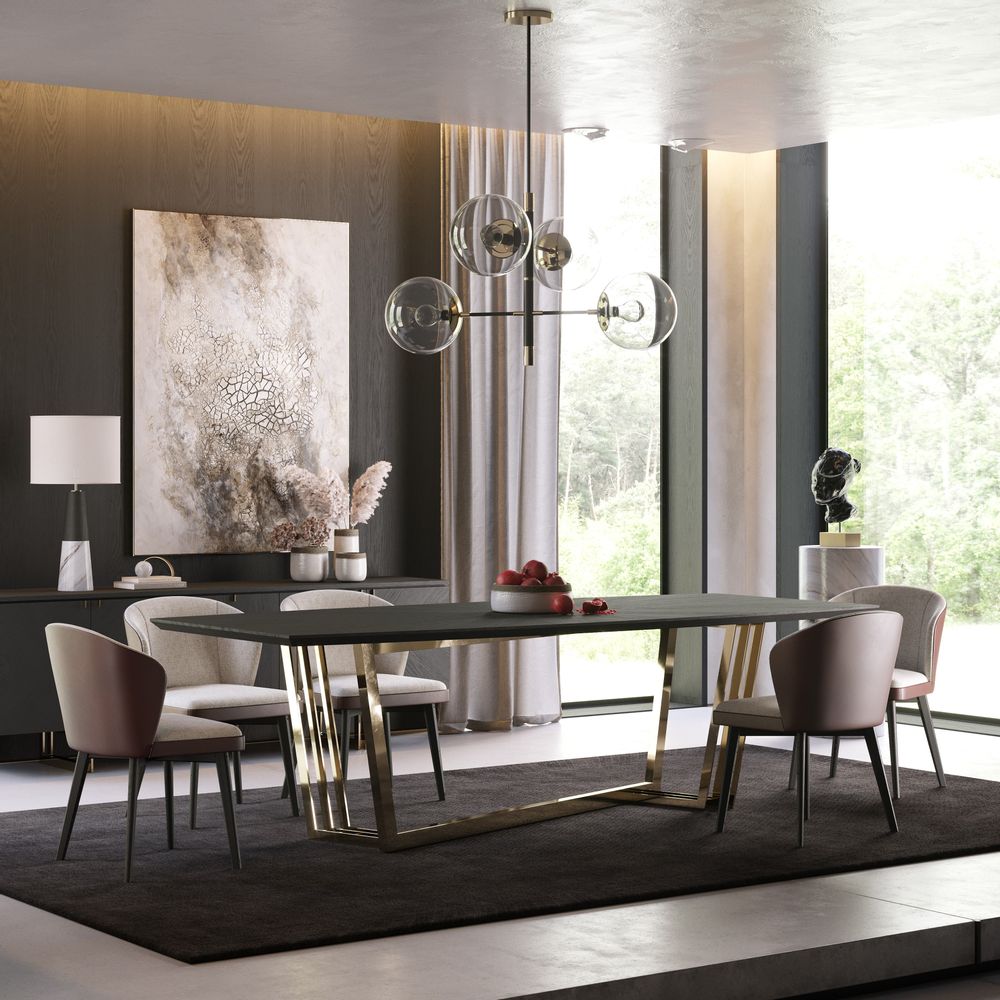 Dining Tables - D'Arc Dining Table - LASKASAS