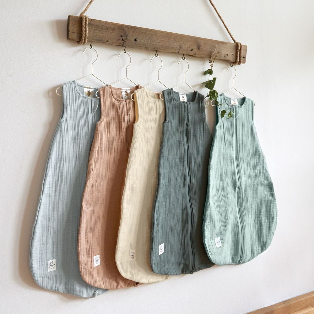 Childcare  accessories - LÄSSIG Muslin Baby Sleeping Bag GOTS - LASSIG GMBH