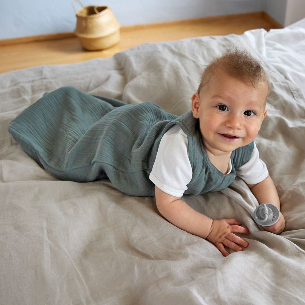 Childcare  accessories - LÄSSIG Muslin Baby Sleeping Bag GOTS - LASSIG GMBH