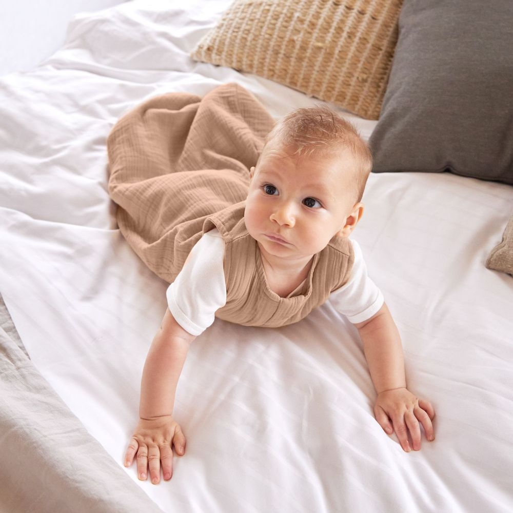 Childcare  accessories - LÄSSIG Muslin Baby Sleeping Bag GOTS - LASSIG GMBH