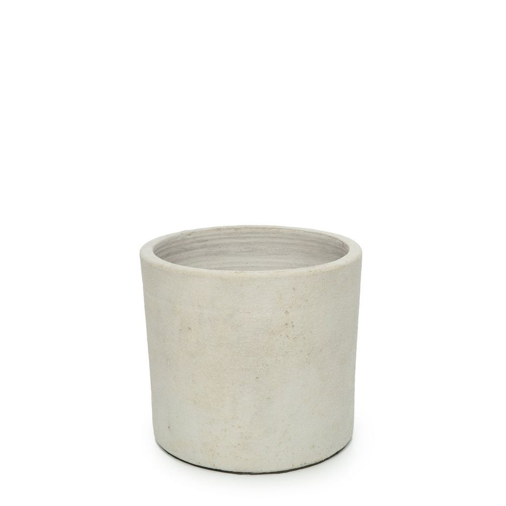 Vases - The Chalk Low - Concrete Natural - S - BAZAR BIZAR LIVING