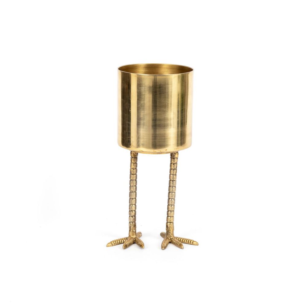 Vases - The Bird Feet Planter - Brass - L - BAZAR BIZAR LIVING
