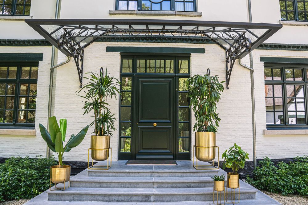 Vases - The Square Box Brass Planter - Brass - XL - BAZAR BIZAR LIVING