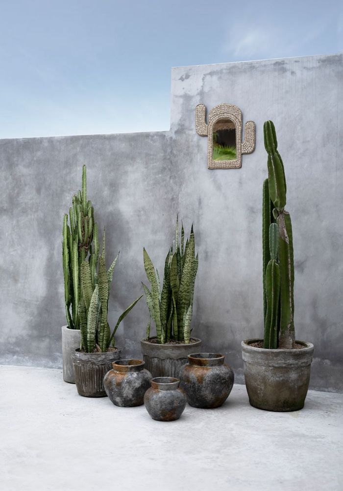 Vases - The Funky Vase - Antique Grey - S - BAZAR BIZAR LIVING