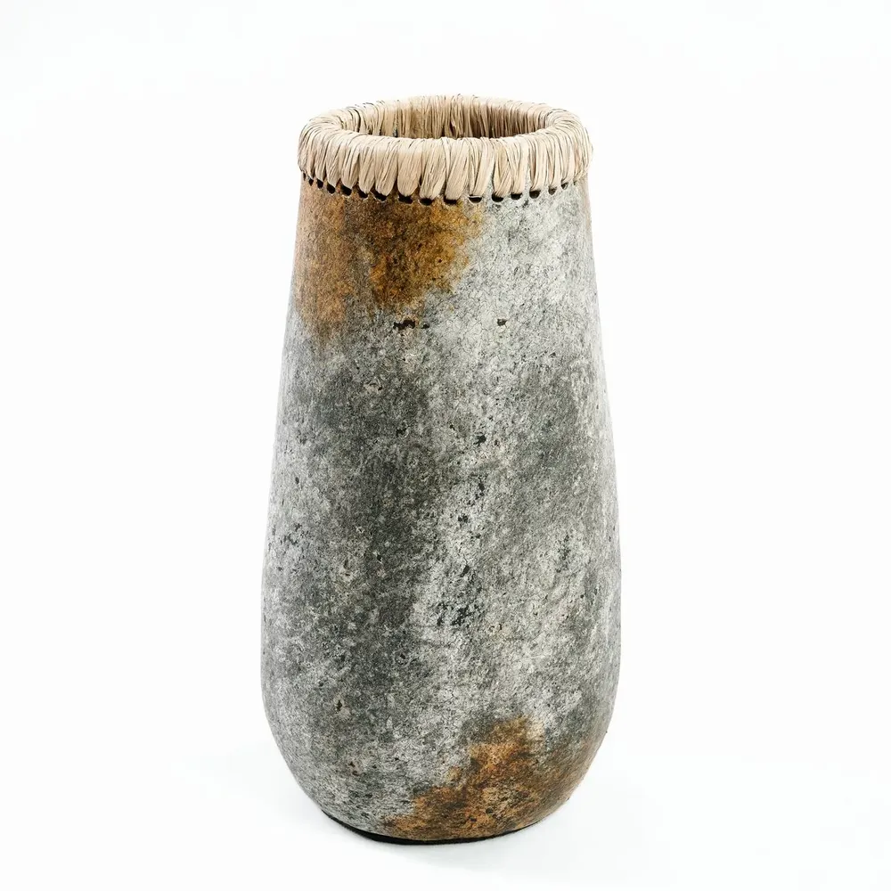 Vases - Le Vase Sneaky - Gris Antique - L - BAZAR BIZAR LIVING