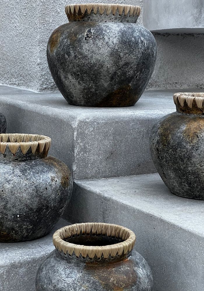Vases - Le Vase Styly - Gris Antique - S - BAZAR BIZAR LIVING