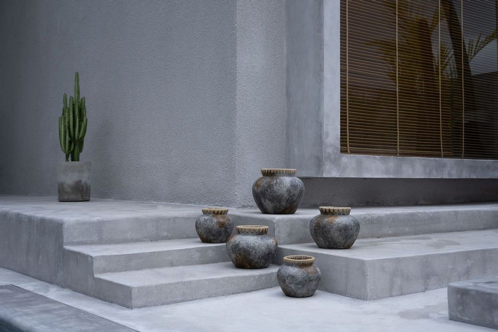 Vases - Le Vase Styly - Gris Antique - S - BAZAR BIZAR LIVING