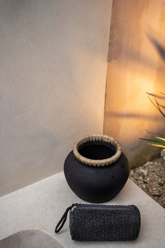 Vases - The Styly Vase - Black Natural - S - BAZAR BIZAR LIVING