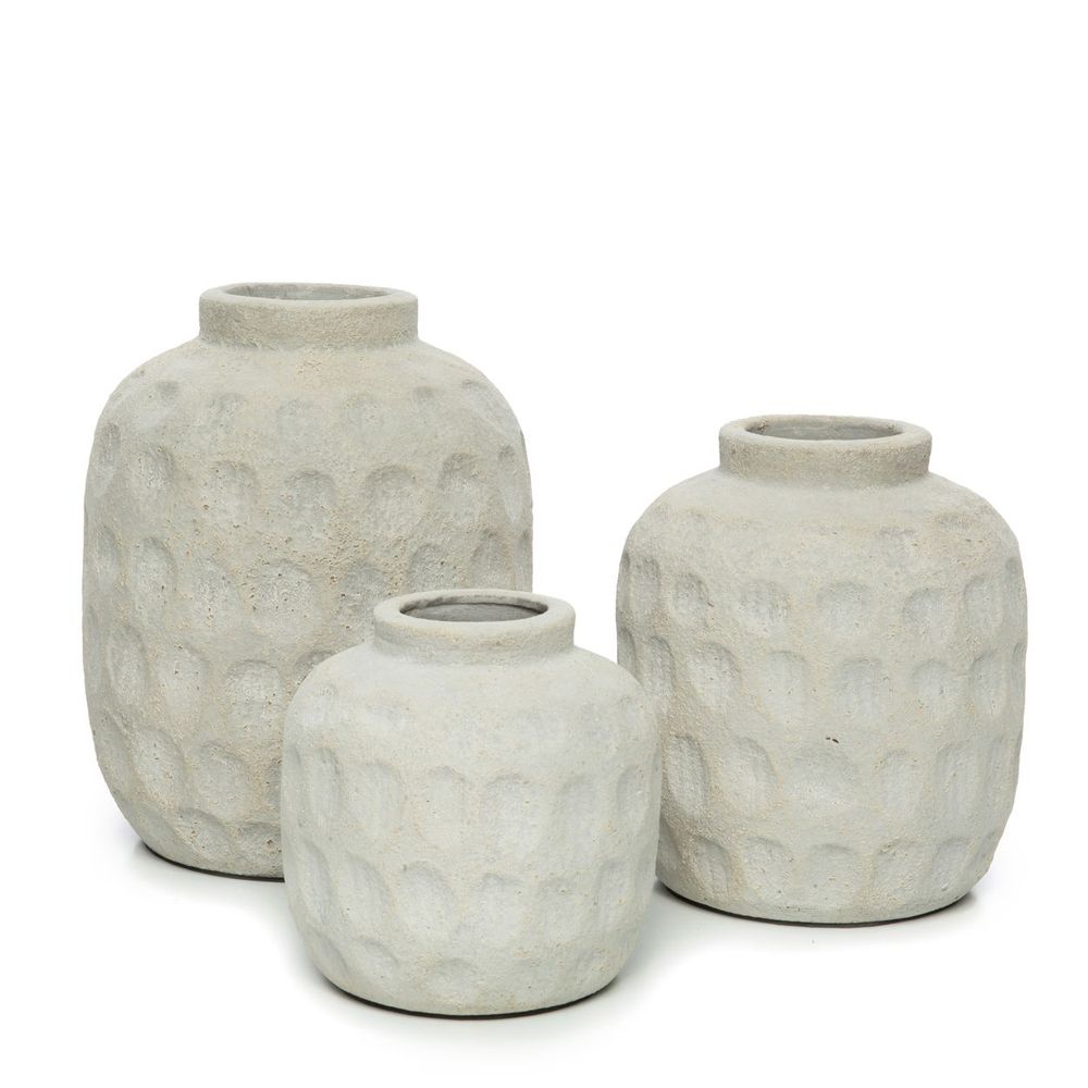 Vases - The Trendy Vase - Concrete - L - BAZAR BIZAR LIVING