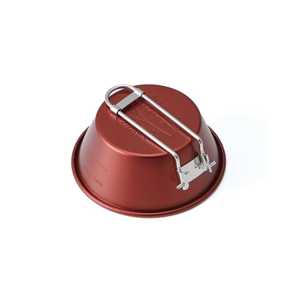 Barbecues - Camping mug, folding handle, aluminium 300 ml/SKATER - ABINGPLUS