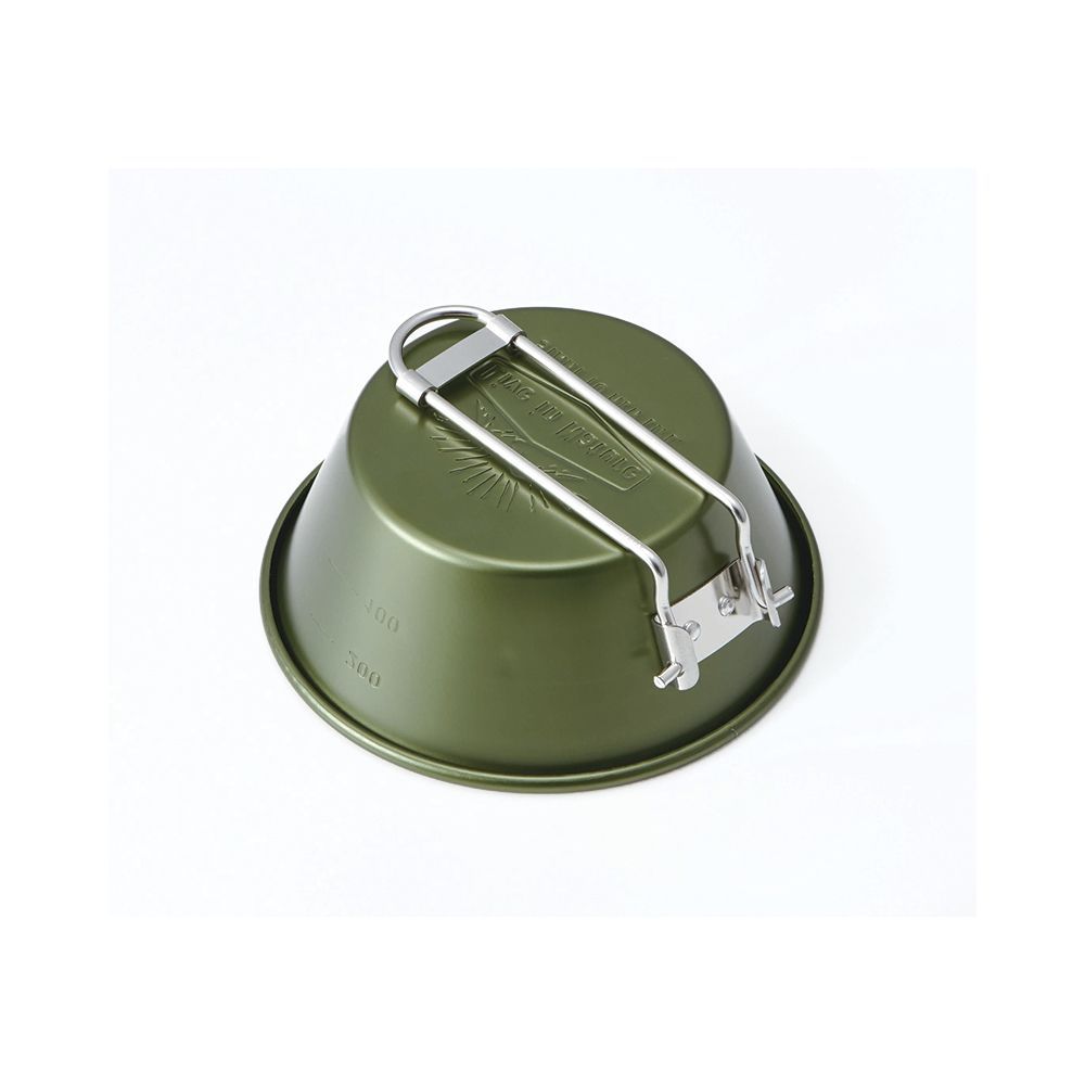 Barbecues - Camping mug, folding handle, aluminium 300 ml/SKATER - ABINGPLUS
