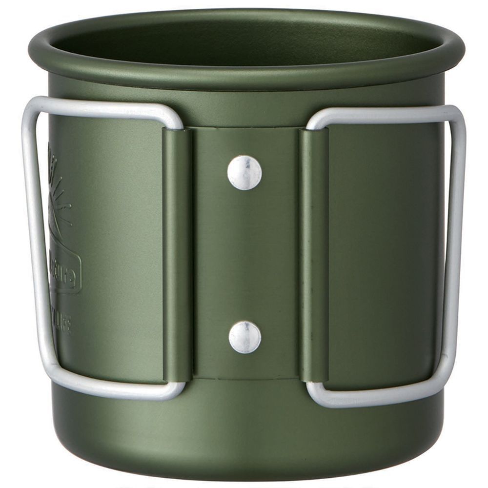 Barbecues - Camping mug, folding handle, aluminium 300 ml/SKATER - ABINGPLUS