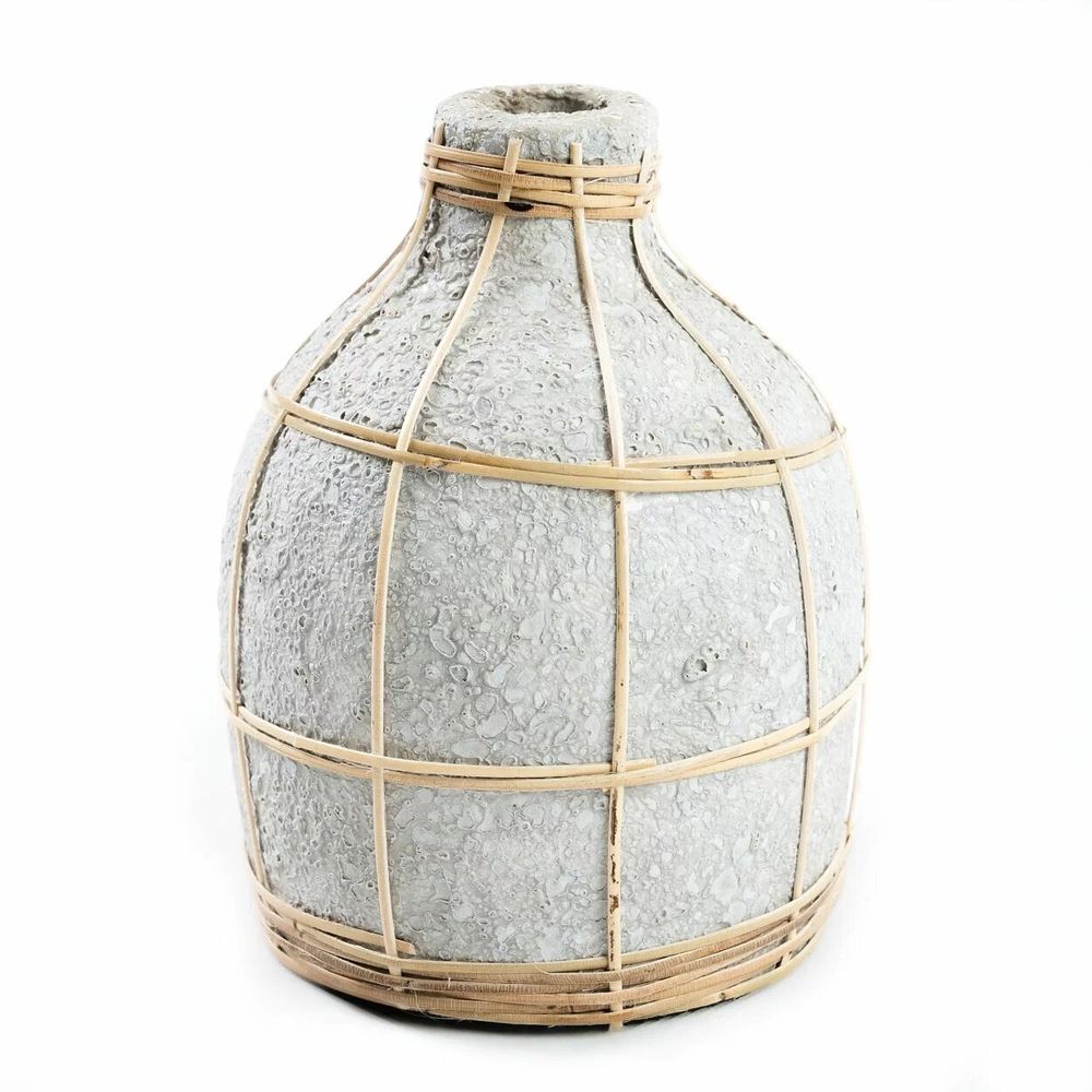 Vases - The Whoopy Vase - Concrete Natural - S - BAZAR BIZAR LIVING