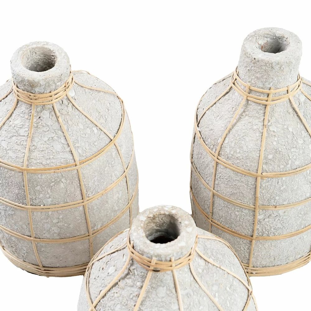 Vases - The Whoopy Vase - Concrete Natural - S - BAZAR BIZAR LIVING