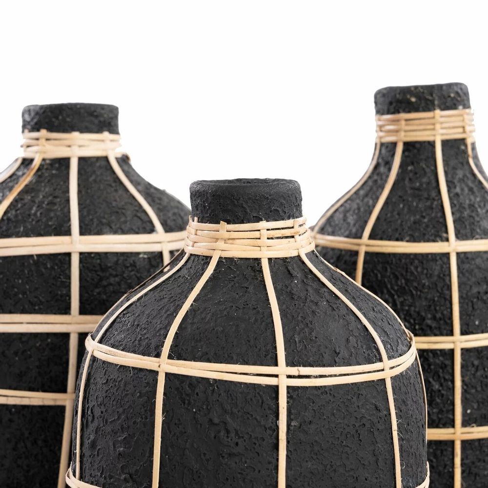 Vases - Vase The Whoopy - Noir naturel - L - BAZAR BIZAR LIVING