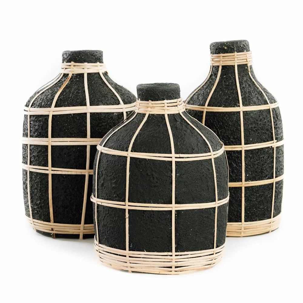 Vases - Vase The Whoopy - Noir naturel - L - BAZAR BIZAR LIVING