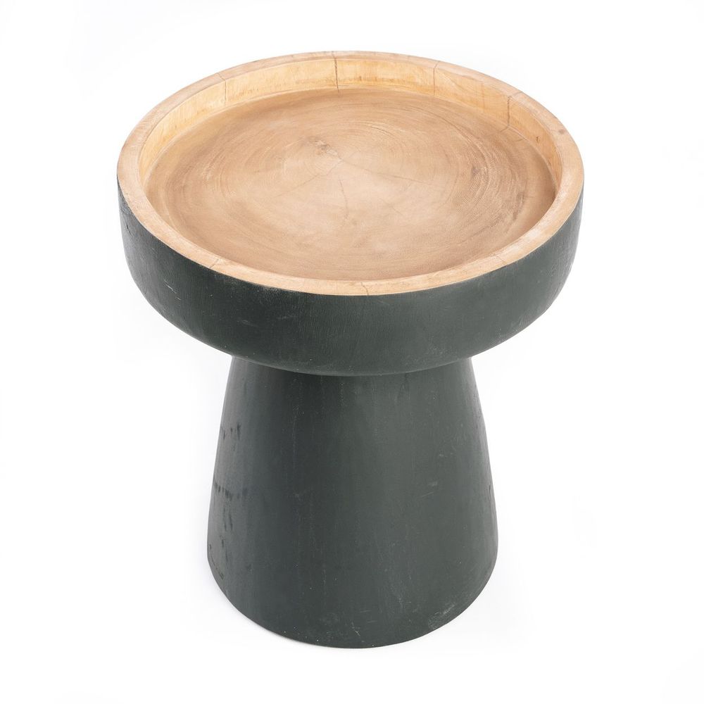 Tables basses - La Table d'Appoint Rayu - Noir Naturel - BAZAR BIZAR LIVING