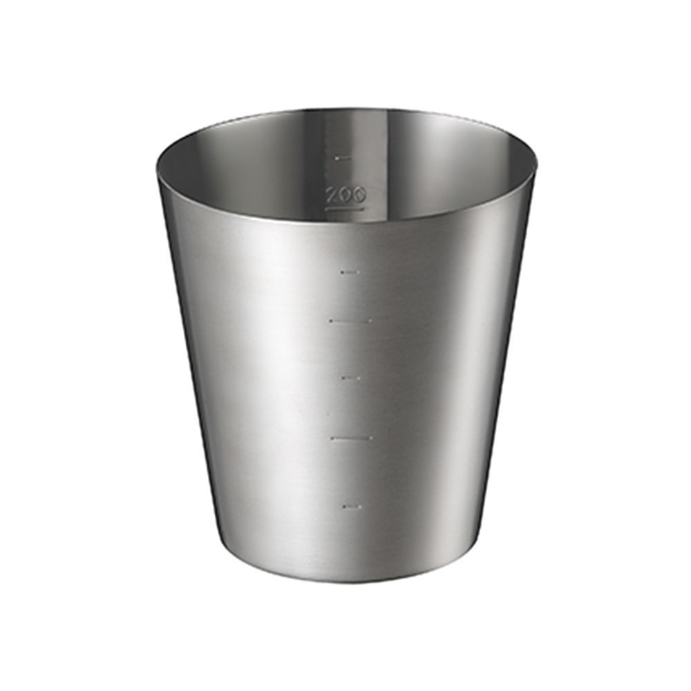 Ustensiles de cuisine - Tasse à mesurer de cuisine en acier inoxydable - collection EAtoCO / YOSHIKAWA - ABINGPLUS