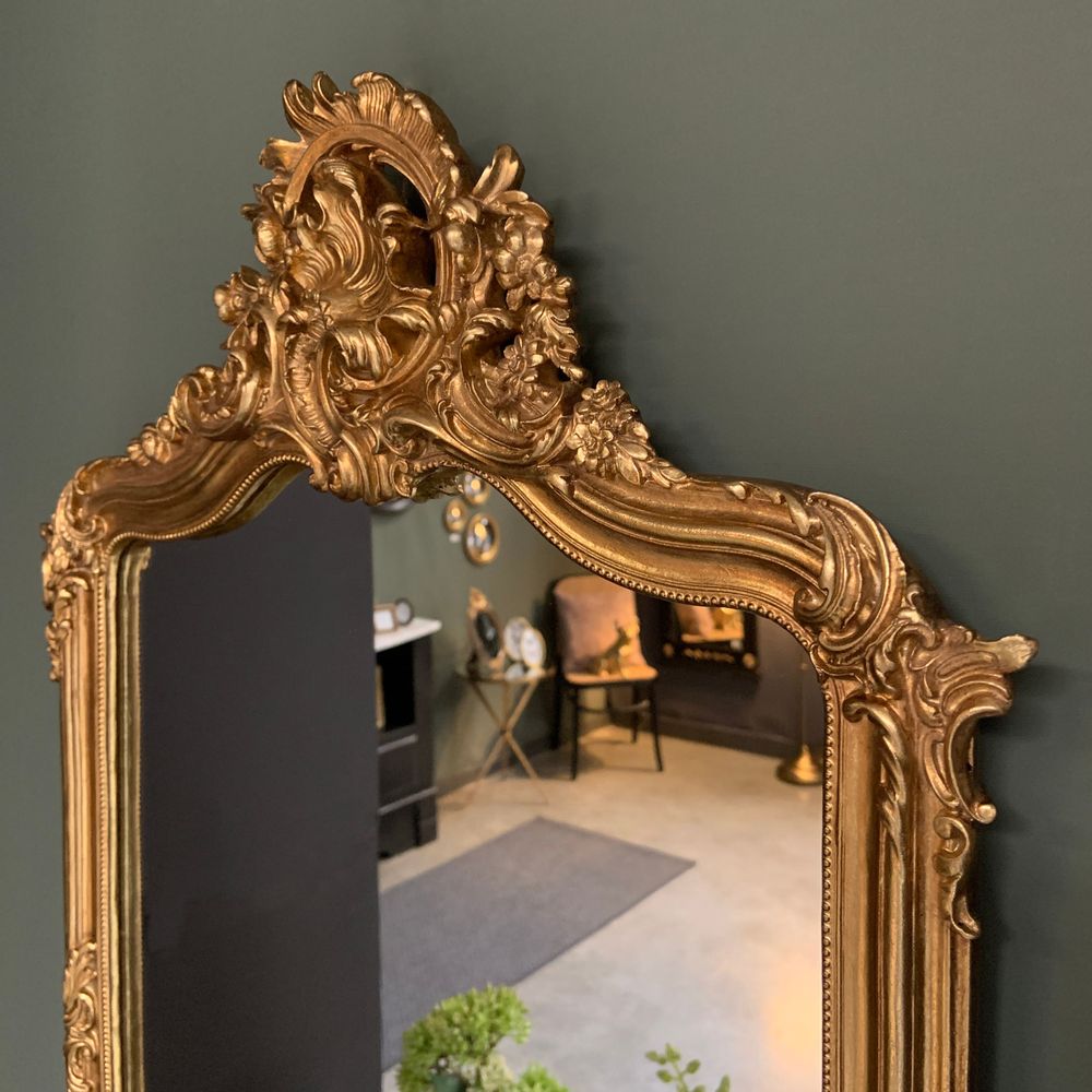 Mirrors - MIRROR ELISE ORNATE GOLD 46X72 CM - EMDE