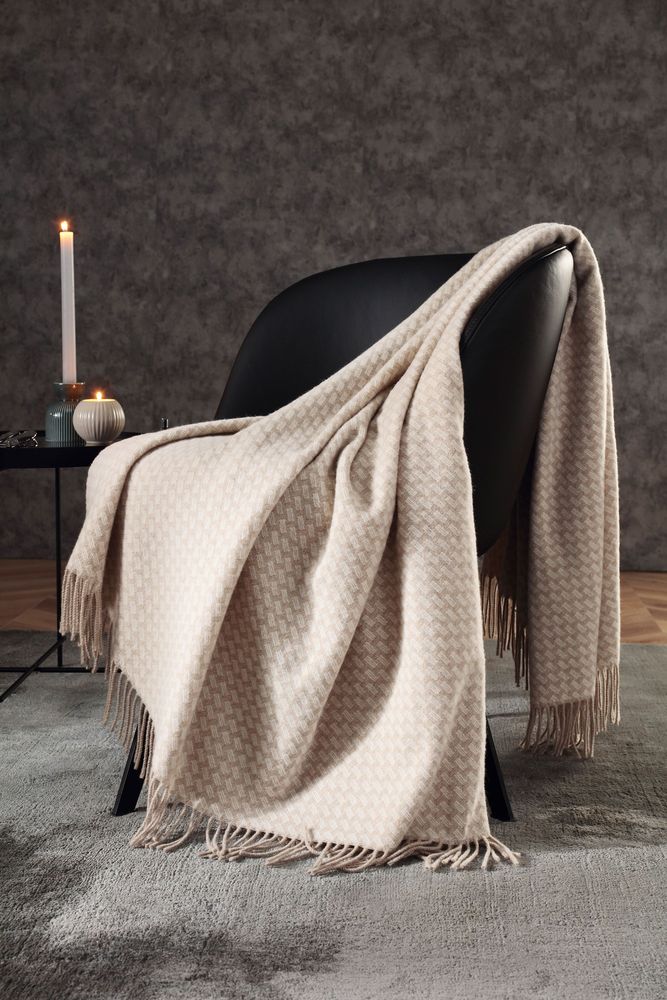 Throw blankets - Throw Cashmere Vivo - BIEDERLACK
