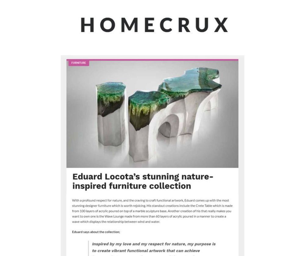 Sculptures, statuettes and miniatures - La Falaise | Bench & Side Table - LO CONTEMPORARY