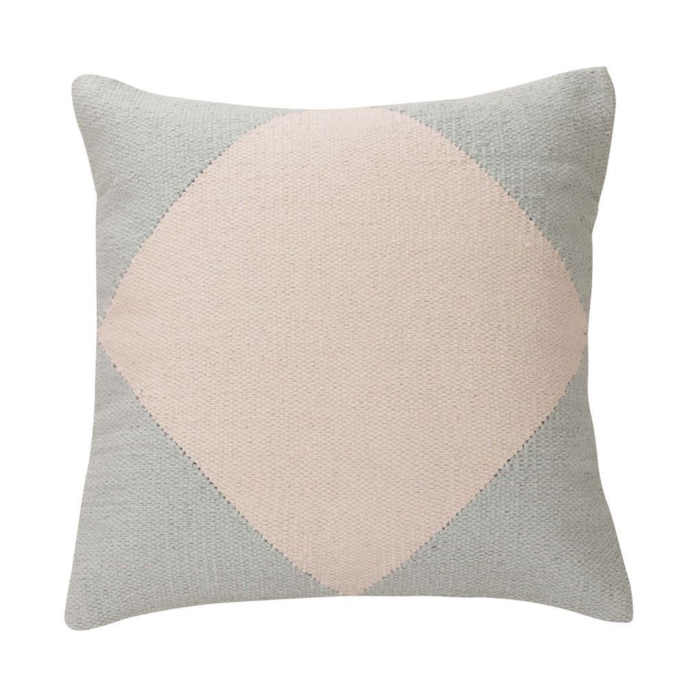 Couettes et oreillers - Coussin décoratif Diamond Accent, 18 x 18 pouces - CASA AMAROSA