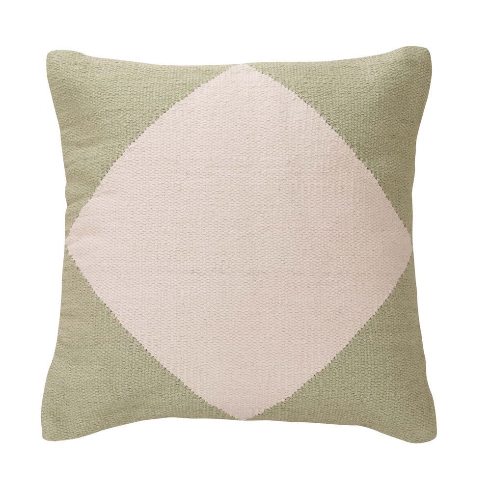 Couettes et oreillers - Coussin décoratif Diamond Accent, 18 x 18 pouces - CASA AMAROSA