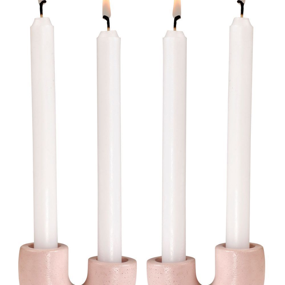 Objets de décoration - Bougeoir en béton en forme de U de style nordique- (Lot de 2) - CASA AMAROSA