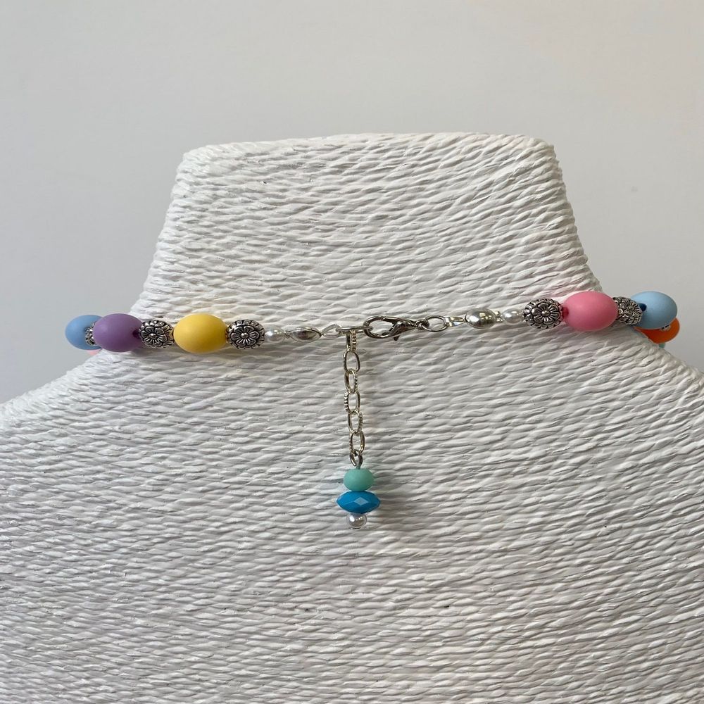 Bijoux - Collier "Lego© and I" - couleurs vives - ANNA KRONIQ