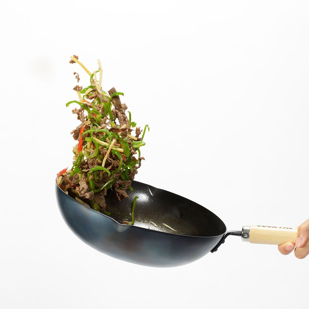 Frying pans - Ø240 steel pan - Deep Frying Pan/YOSHIKAWA collection - ABINGPLUS