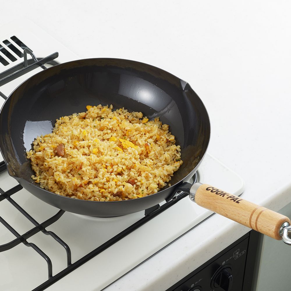 Frying pans - Ø240 steel pan - Deep Frying Pan/YOSHIKAWA collection - ABINGPLUS