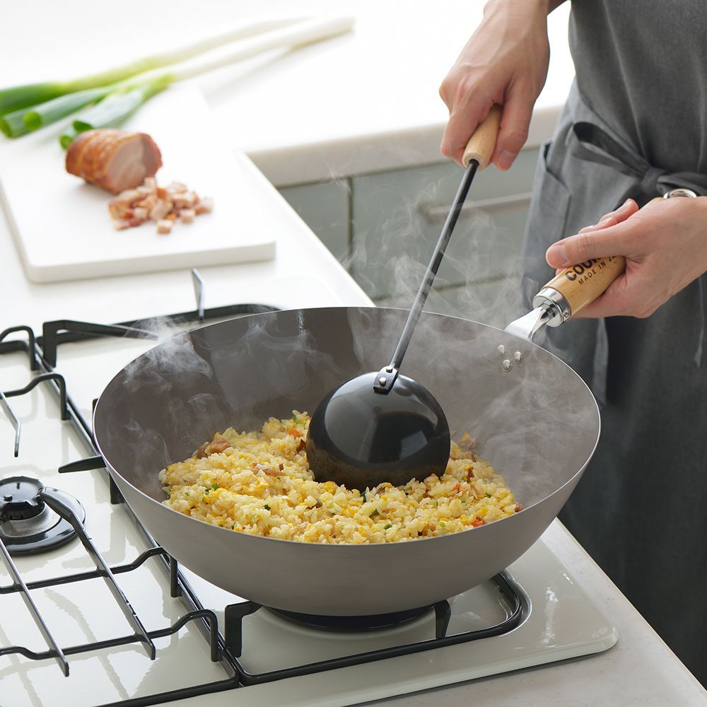 Frying pans - Ø360 Titanium Frying Pan and Wok/YOSHIKAWA - ABINGPLUS