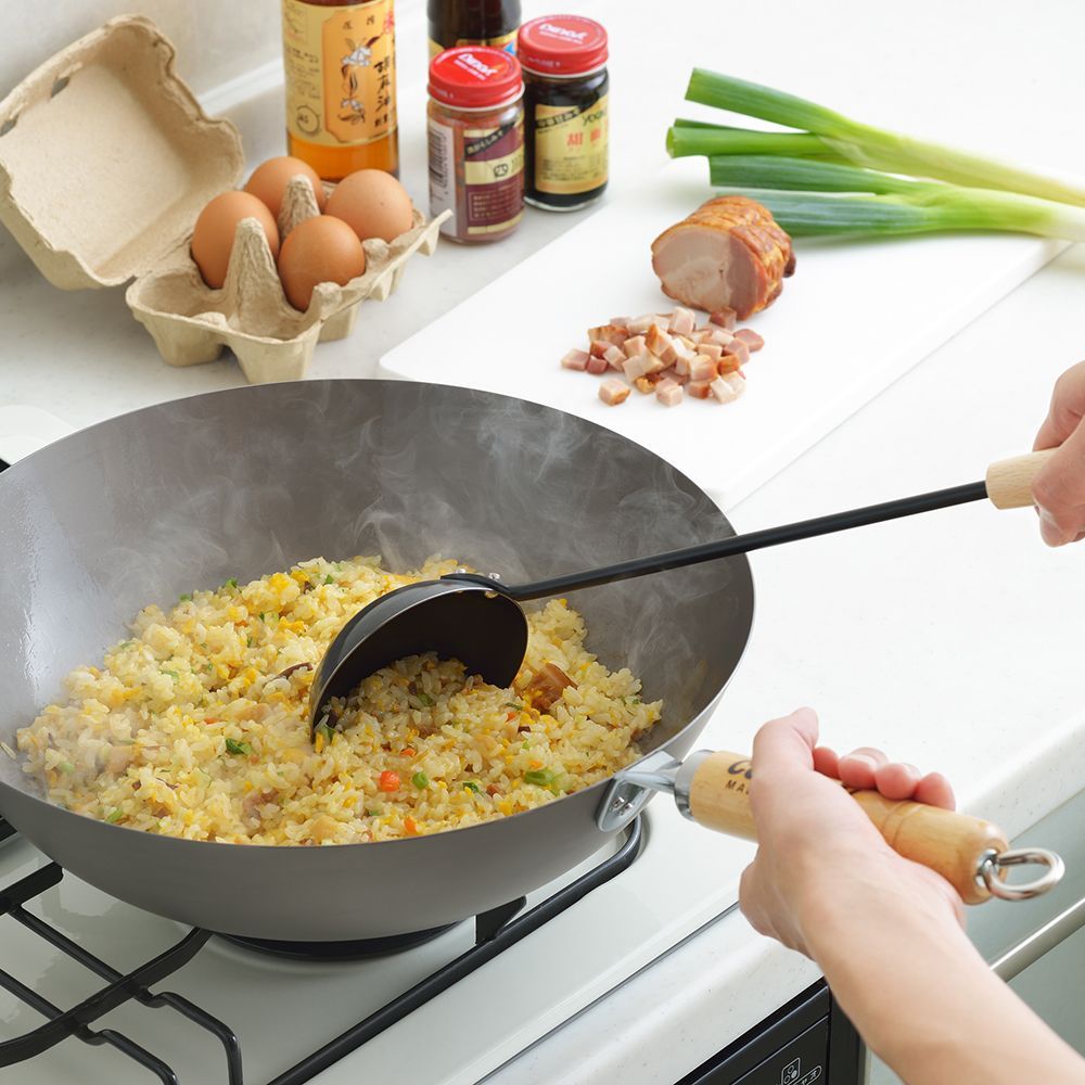 Frying pans - Ø360 Titanium Frying Pan and Wok/YOSHIKAWA - ABINGPLUS