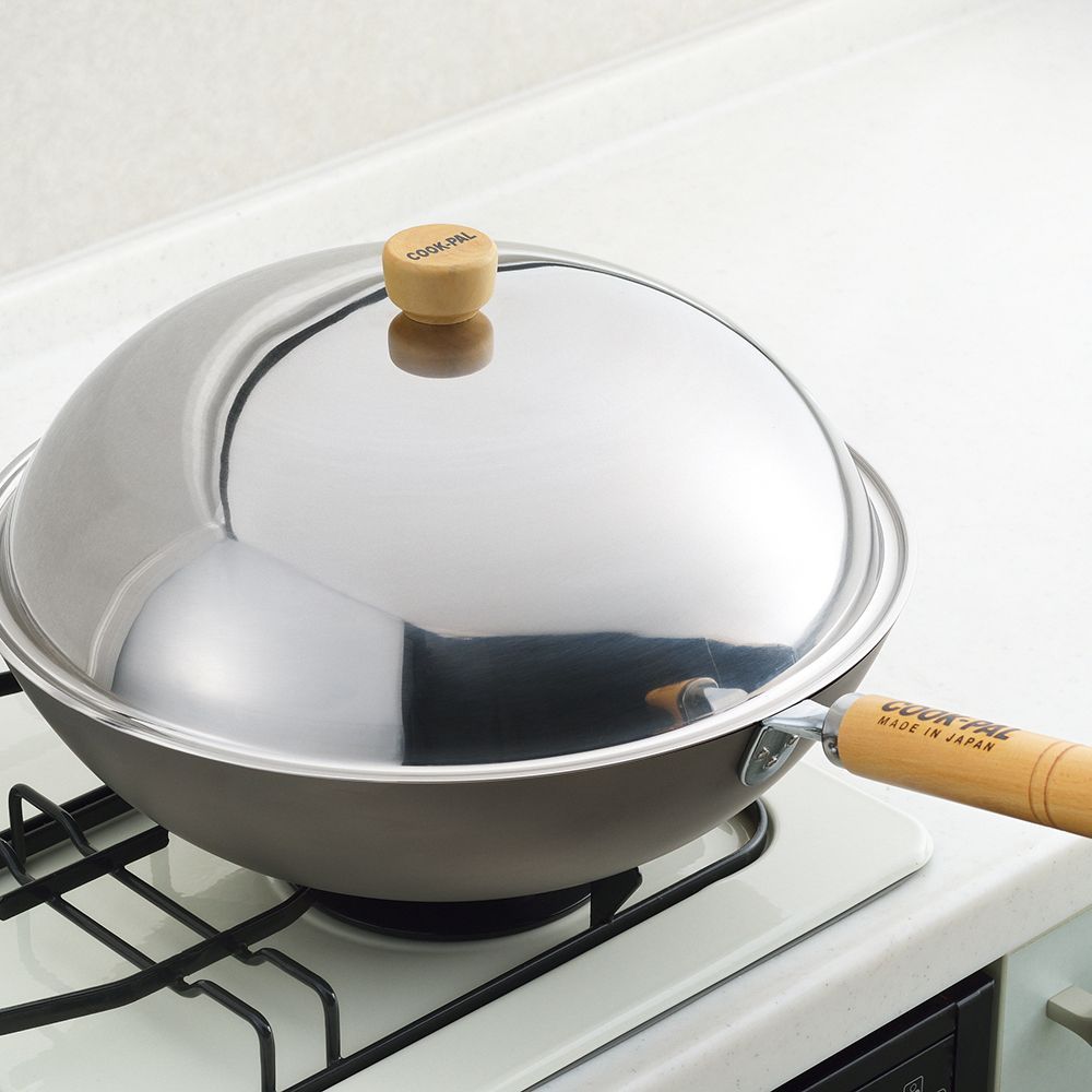 Frying pans - Ø360 Titanium Frying Pan and Wok/YOSHIKAWA - ABINGPLUS